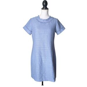 Sail to Sable NWT Blue Tweed Dress Size 6